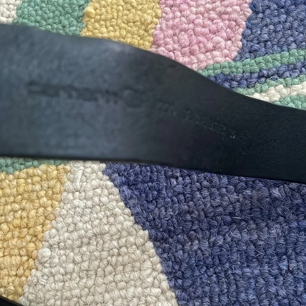 CARHARTT Black Leather Belt‎